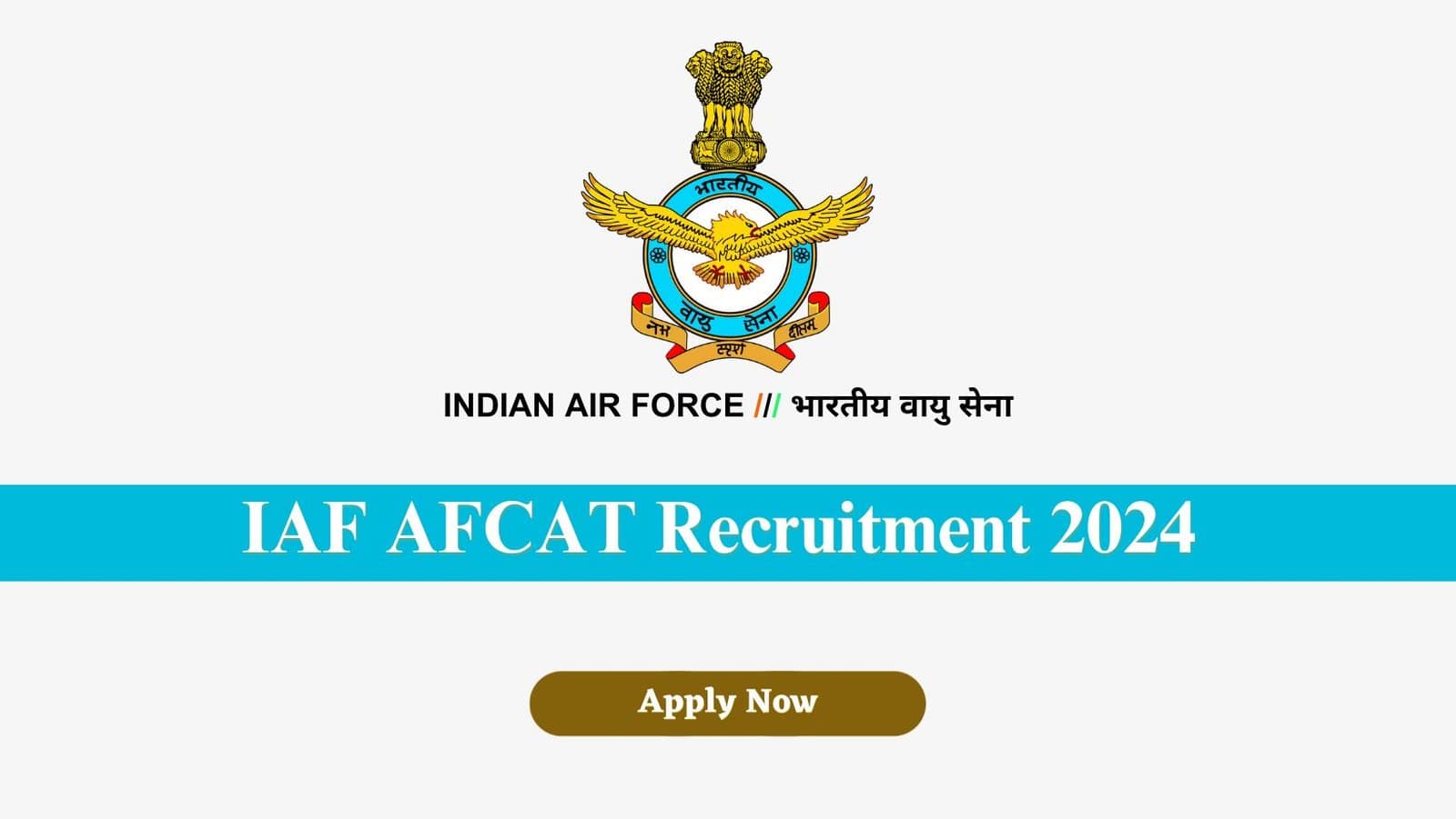 IAF AFCAT Recruitment 2024 317 Vacancies Check Now